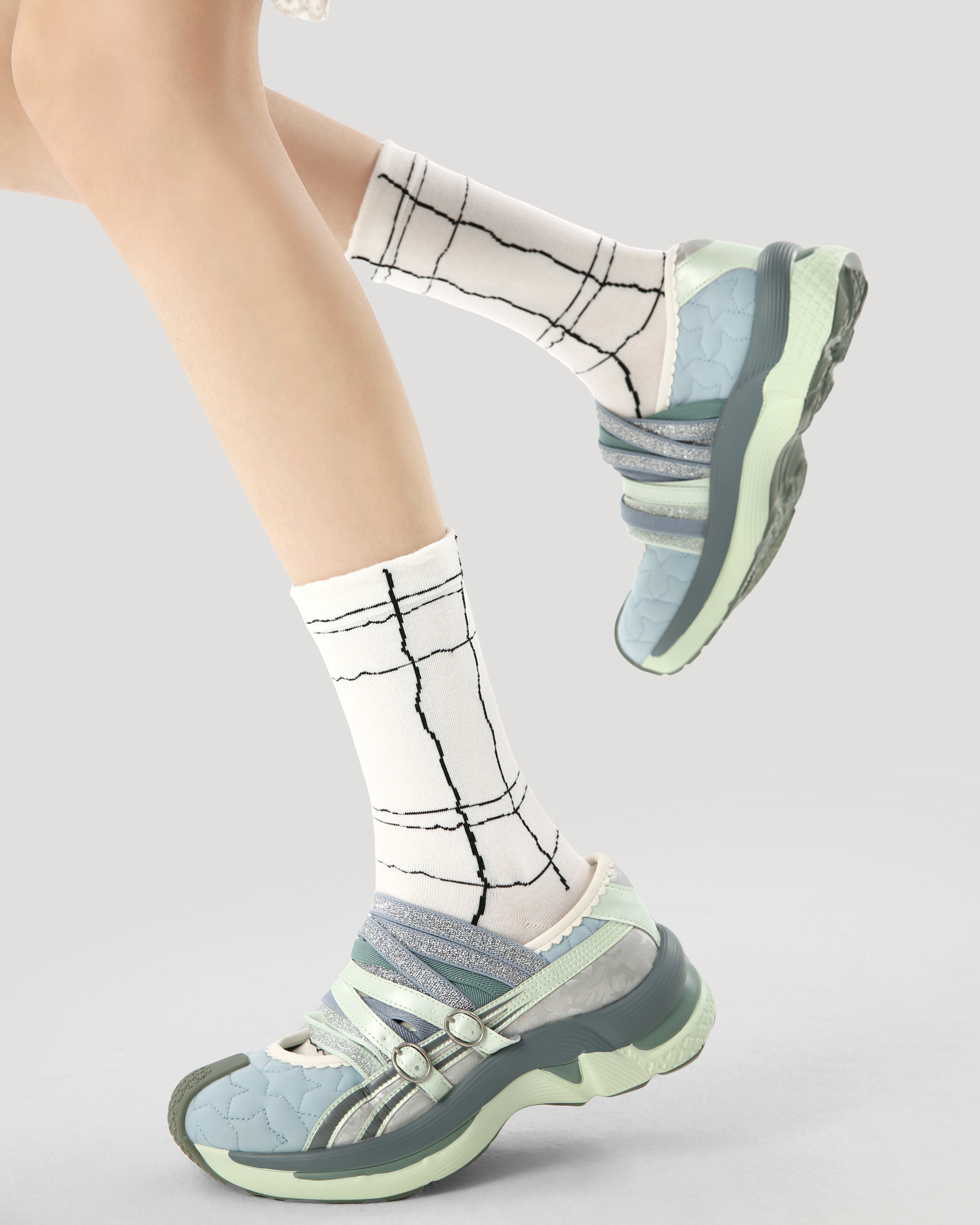 3-Pack Women’s Symphony of Dreams Series Cotton Crew Socks