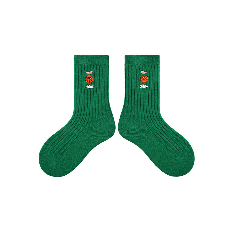 4 Pack Basketball Boys Series Combed Cotton Comfort Breathable Kids Socks