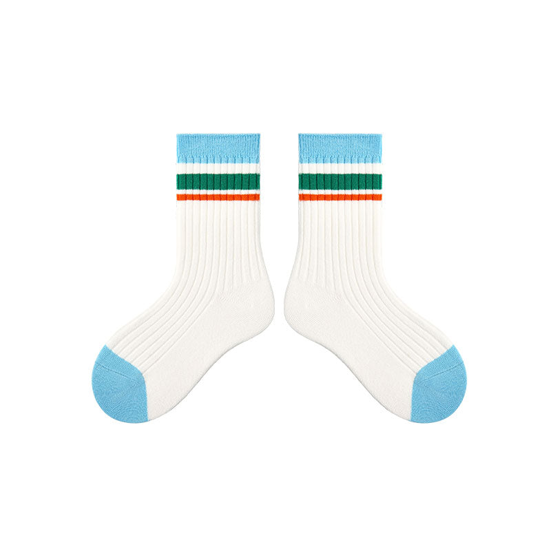 4 Pack Basketball Boys Series Combed Cotton Comfort Breathable Kids Socks