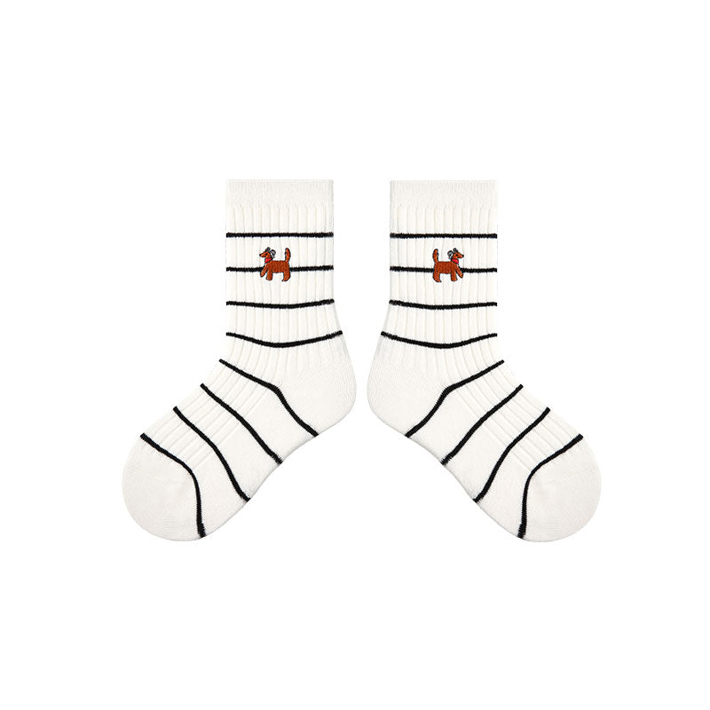 4 Pack Basketball Boys Series Combed Cotton Comfort Breathable Kids Socks