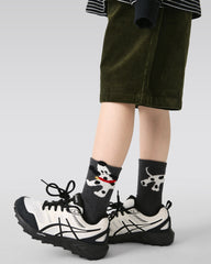 4-Pack Corner Animals Half Velvet Kids Socks Cozy Soft Coral Fleece Crew