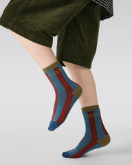 5-Pack Bear Orchard Terry Kids Socks Thick Warm Cotton Crew Socks