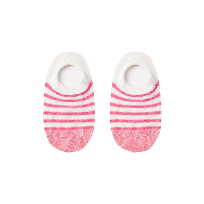 5-Pack Kids' Cotton No Show Socks Cherry Bunny Letter Casual