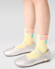 Sweetnana 5-Pack "Colorful Winter" Series Children's Cotton Socks: Warm Socks for Autumn/Winter, Kids Cozy Ankle Socks Colorful and Cute.