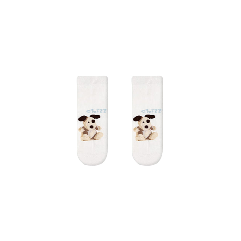 5-Pack Cute Party Series Womens Cotton Ankle Socks Cartoon Seamless Breathable