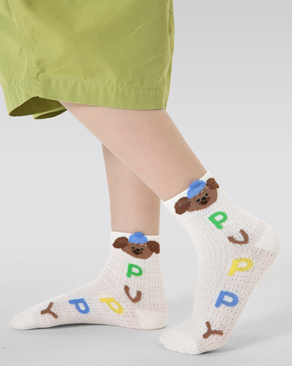 5-Pack Forest Friendship Series Kids Socks Cute Casual for Boys - SWEET NANA
