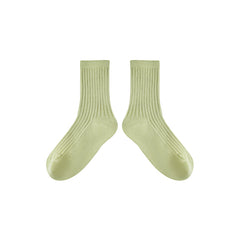 Sweetnana 5-Pack Kids Socks Pure Color High Quality Seamless Socks, Breathable Cotton Colorful Cozy Socks.