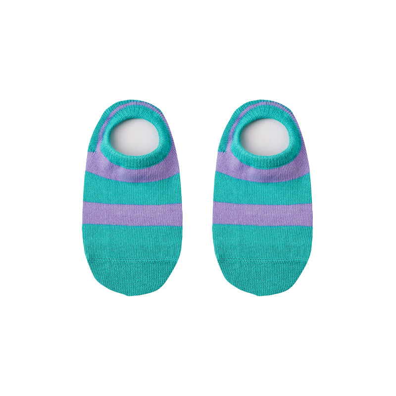 5-Pack Kids' Cotton No Show Socks Magic Puppy Anti Slip Cute Casual