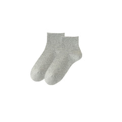 Sweetnana Ankle Socks for Women Mesh Breathable Casual Socks Cozy Seamless Socks Muticolor Cotton Athletic Socks