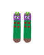 Women Crew Socks Caterpillar Series Funny Fuzzy Thick Warm Soft - SWEET NANA