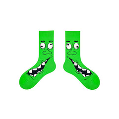 Sweetnana Funny Crew Socks for Women and Men Seamless Thick Cotton Cozy and Colorful Ideal for All-Day Comfort with Unique and Playful Designs