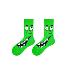 Sweetnana Funny Crew Socks for Women and Men Seamless Thick Cotton Cozy and Colorful Ideal for All-Day Comfort with Unique and Playful Designs