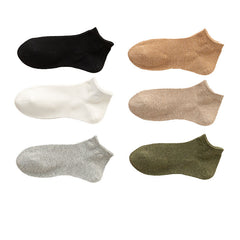 Sweetnana Colorful Low Cut Socks for Men Casual Mesh Socks Breathable Thin Socks Athletic Socks