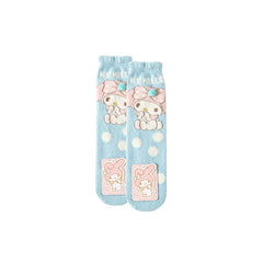 3-Pack Sweetnana Sanrio Series Cozy Crew Socks - Lovely Sanrio Socks Cartoon Pattern, Soft Warm Socks Perfect for Winter.