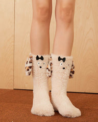 Gift Box Set Women Kids Crew Socks Cute 3D Ears Series Funny