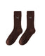 Women Sweet Bow Embroidery Crew Comfort Seamless Socks - SWEET NANA