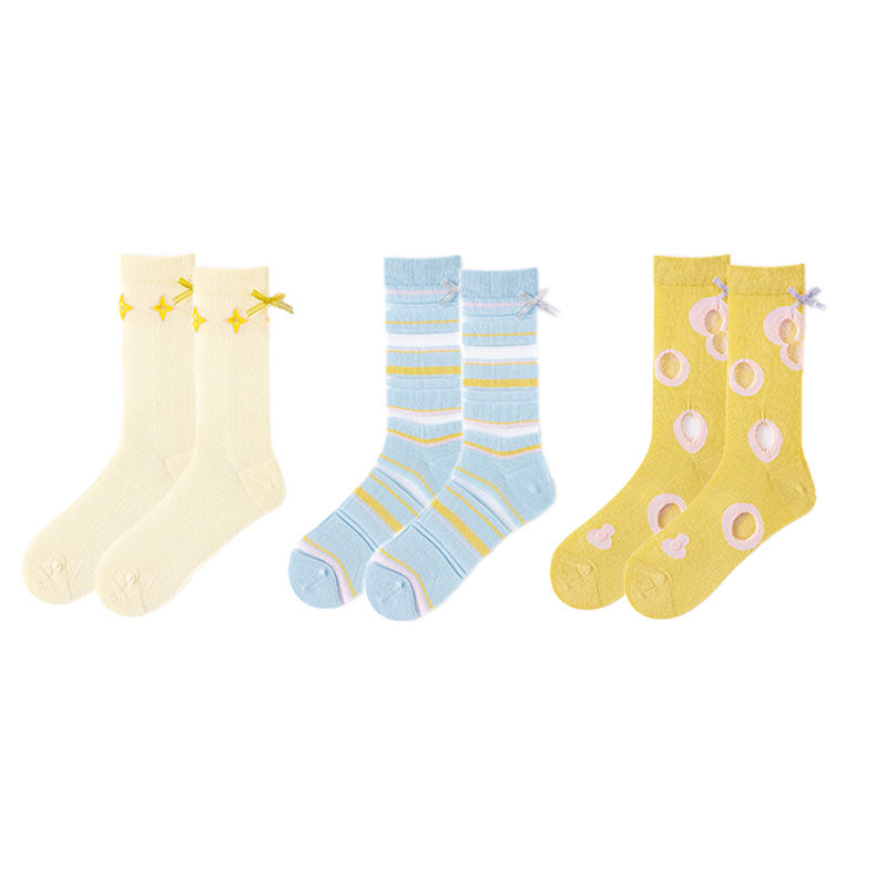 Galaxy Series Cotton Socks Women's Breathable Cute Casual Socks