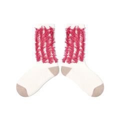 Sweetnana Kids Crew Socks  Girls Cozy Socks with Tassel Design, Filled the Design Feeling Dress Socks.