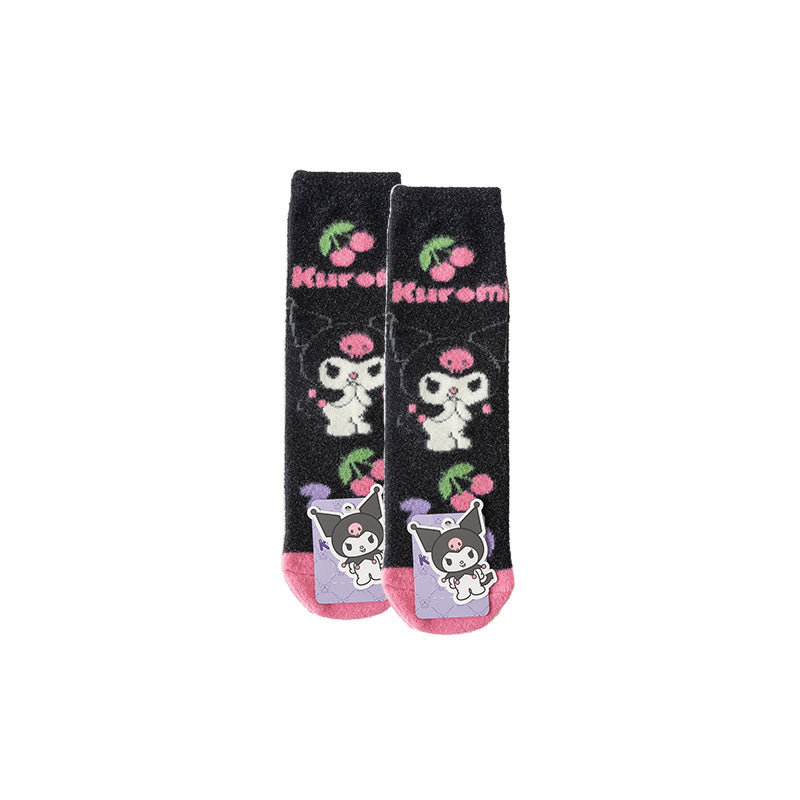 Sweetnana Sanrio 系列女性舒適中筒襪 - 可愛 Sanrio 卡通長襪，溫暖柔軟的女用中筒襪。