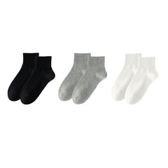 Sweetnana 3-Pack Women's Colorful Ankle Socks Athletic Stretch Socks Cotton Casual Socks