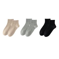 Sweetnana 3-Pack Women's Colorful Ankle Socks Athletic Stretch Socks Cotton Casual Socks