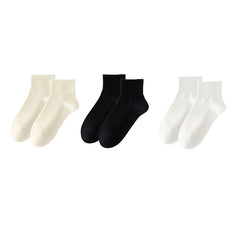 Sweetnana 3-Pack Women's Colorful Ankle Socks Athletic Stretch Socks Cotton Casual Socks