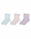 3 Pack Women Crew Cotton Socks Thin and Breathable with Bow - SWEET NANA