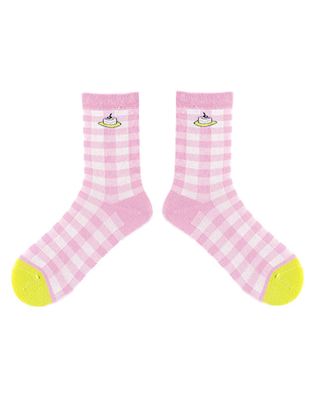 Women Cotton Crew Socks Summer Seaside Kawaii Cute Casual - SWEET NANA