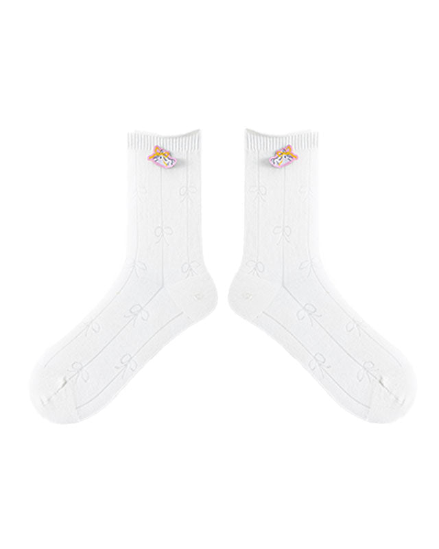 Sweet Dreams Series Women Crew Socks Design Fashion Cotton - SWEET NANA
