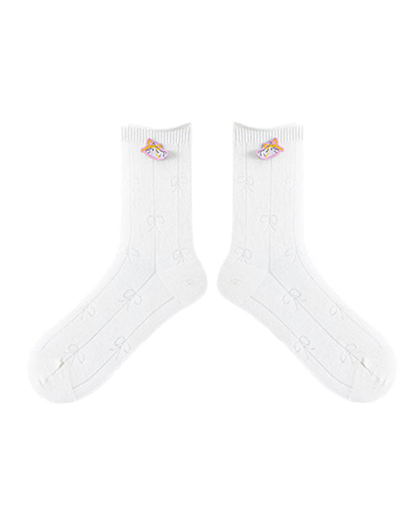 Sweet Dreams Series Women Crew Socks Design Fashion Cotton - SWEET NANA