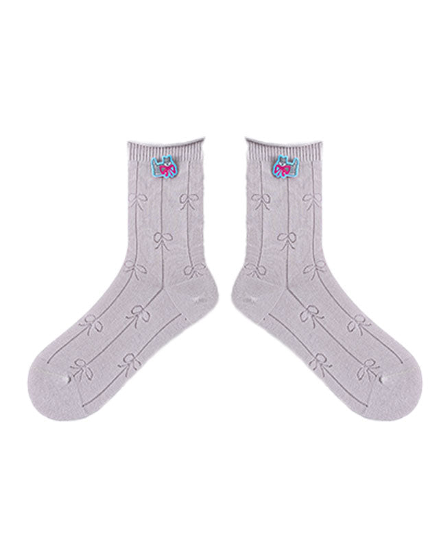 Sweet Dreams Series Women Crew Socks Design Fashion Cotton - SWEET NANA