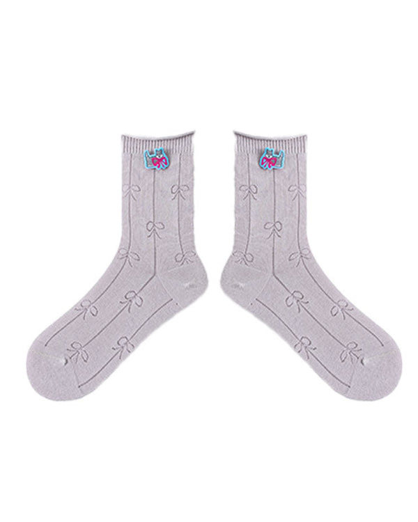 Sweet Dreams Series Women Crew Socks Design Fashion Cotton - SWEET NANA