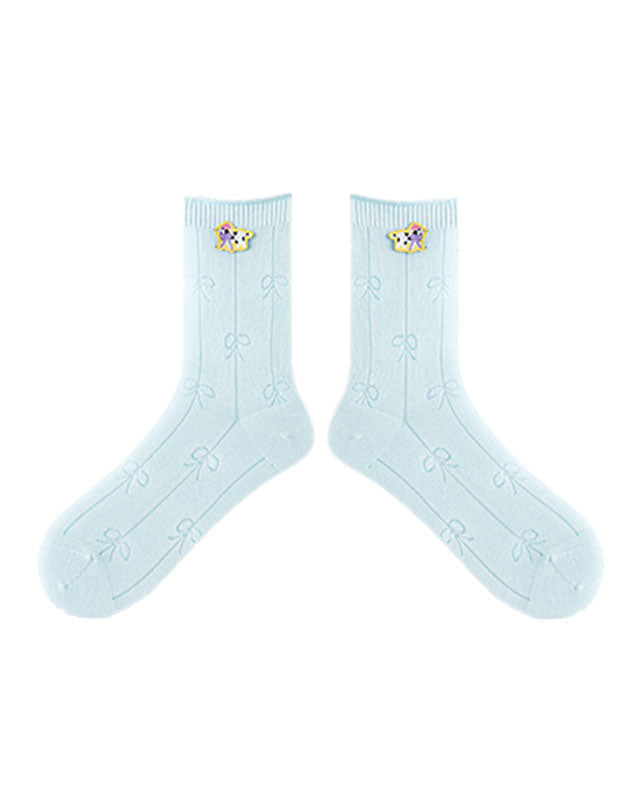 Sweet Dreams Series Women Crew Socks Design Fashion Cotton - SWEET NANA