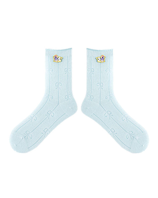 Sweet Dreams Series Women Crew Socks Design Fashion Cotton - SWEET NANA