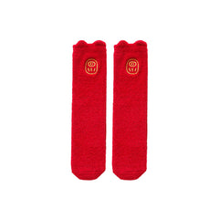 Sweetnana Winter Warm Soft Socks New Year Cute Socks for Women Fuzzy Cozy Socks Crew Socks