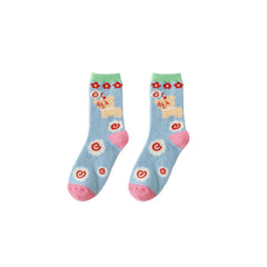 Gift Box Set Sweetnana Women's Cozy Crew Socks - Little Monster Series Cute Thickened Socks Super Soft Stockings Perfect for Winter.