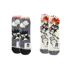 Sweetnana Women's Cozy Crew Socks - Sanrio Cute Cartoon Characters Lovely Socks, Winter Socks Warm and Soft Socks.