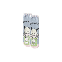 3-Pack Lovely Sanrio Series Cozy Socks by Sweetnana - Tube Crew Socks for Women, Winter Thicken Warm Socks with Cute Sanrio Cartoon Pattern.