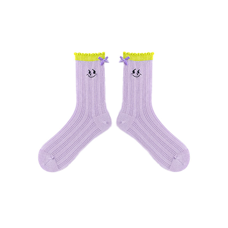3-Pack Cotton Crew Women's Socks Cozy Breathable Casual Daily Essential