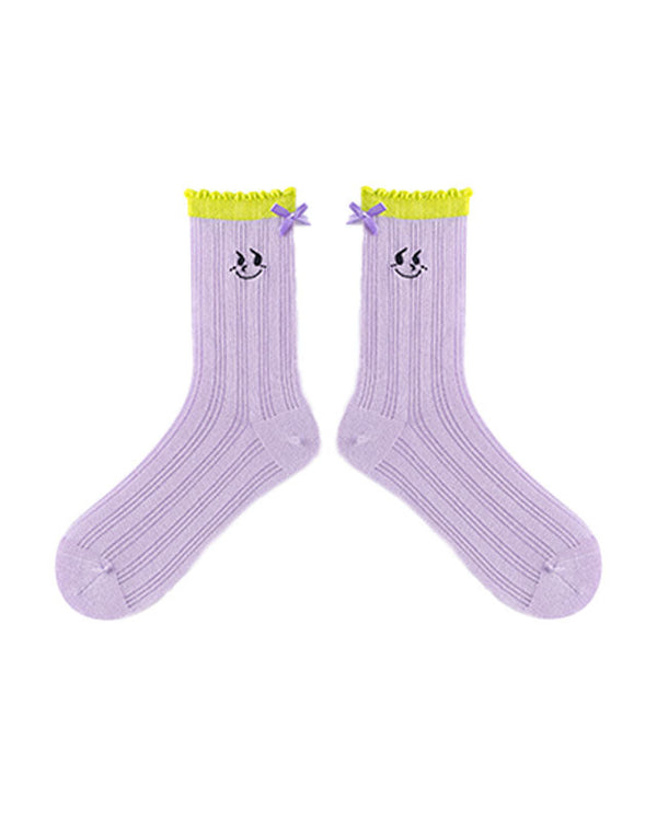 3-Pack Cotton Crew Women Socks Cozy Breathable Casual Daily Essential - SWEET NANA