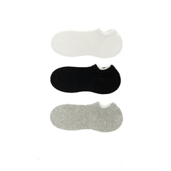 Sweetnana 3-Pack Women's No Show Socks Solid Color Mesh Socks Athletic Hidden Liner for Sneakers Ankle Invisible Running Socks