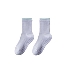 Sweetnana Crew Socks for Women, Soft Cotton Yoga Socks for Pilates, Barre, and Barefoot Workouts, Designed for Comfort and Flexibility