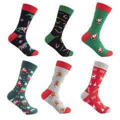 Sweetnana Women and Men Unixes Socks, Novelty Christmas Socks Colorful Fun Patterned Crew Socks.