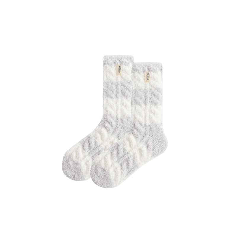 Sweetnana Cozy Women's Crew Socks, Super Soft and Thickened Fuzzy Socks for Winter, Cute and Comfortable for Everyday Wear and Lounge
