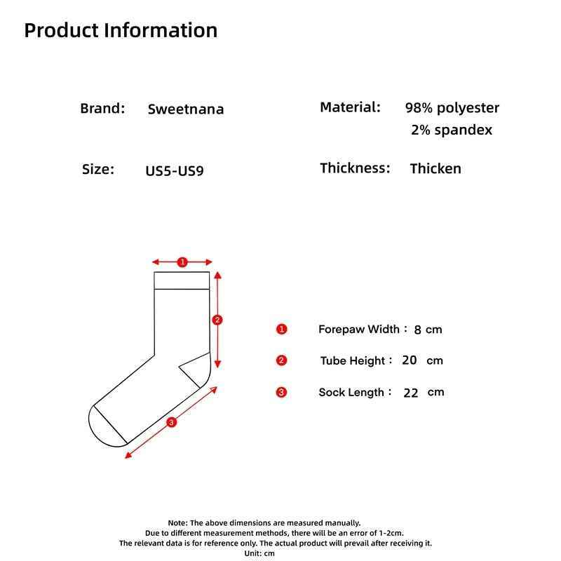 Sweetnana Women’s Cozy Crew Socks 3-Pack – Fuzzy Thickened Socks for Winter, Lounge Wear, and Cute Bow Accents