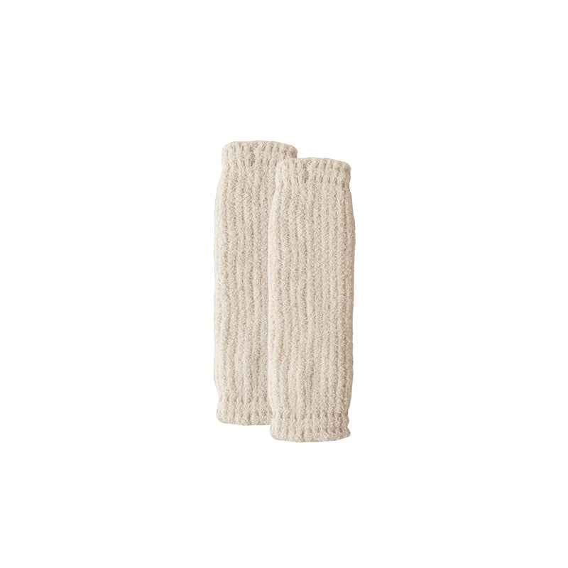 Sweetnana FW Plush Thermal Leg Warmers for Women, Thickened Coral Fleece Fabric, Cozy and Warm Retro Stack Socks, Perfect for Winter Comfort