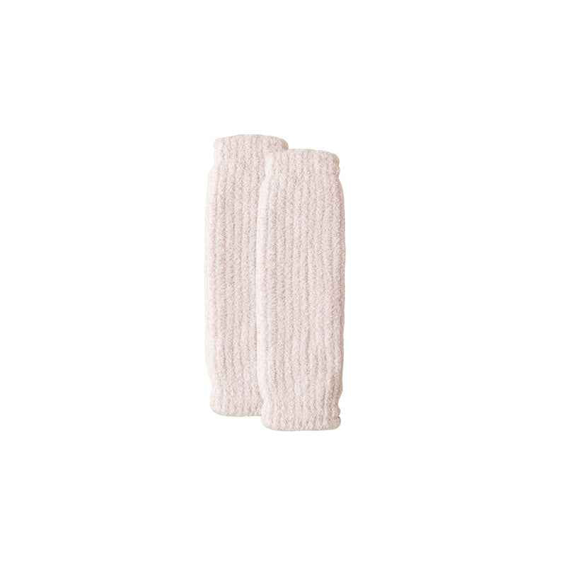 Sweetnana FW Plush Thermal Leg Warmers for Women, Thickened Coral Fleece Fabric, Cozy and Warm Retro Stack Socks, Perfect for Winter Comfort