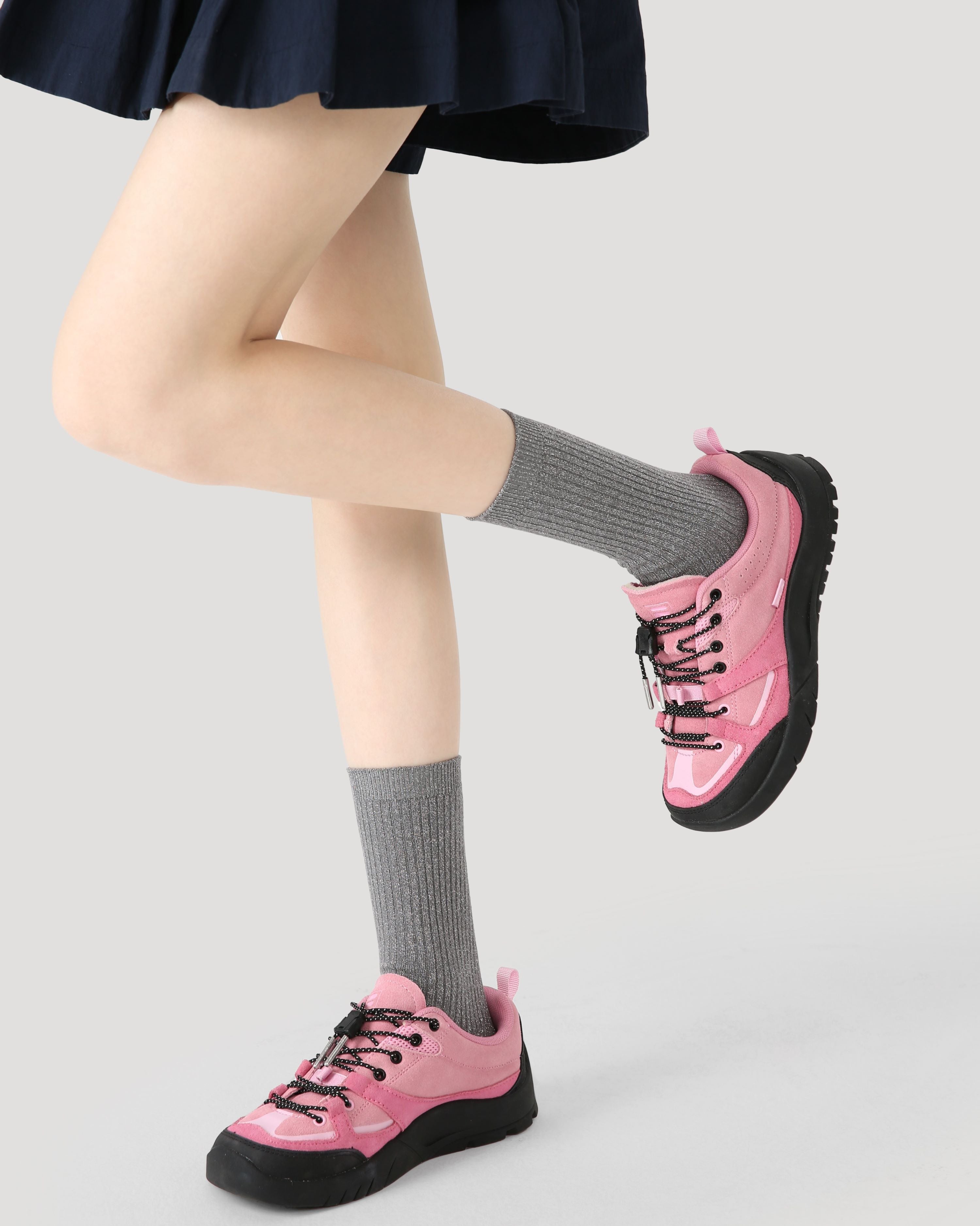 3 Pack Womens Crew Socks Cangshan Snow Series Mixed Design Soft Secondary image