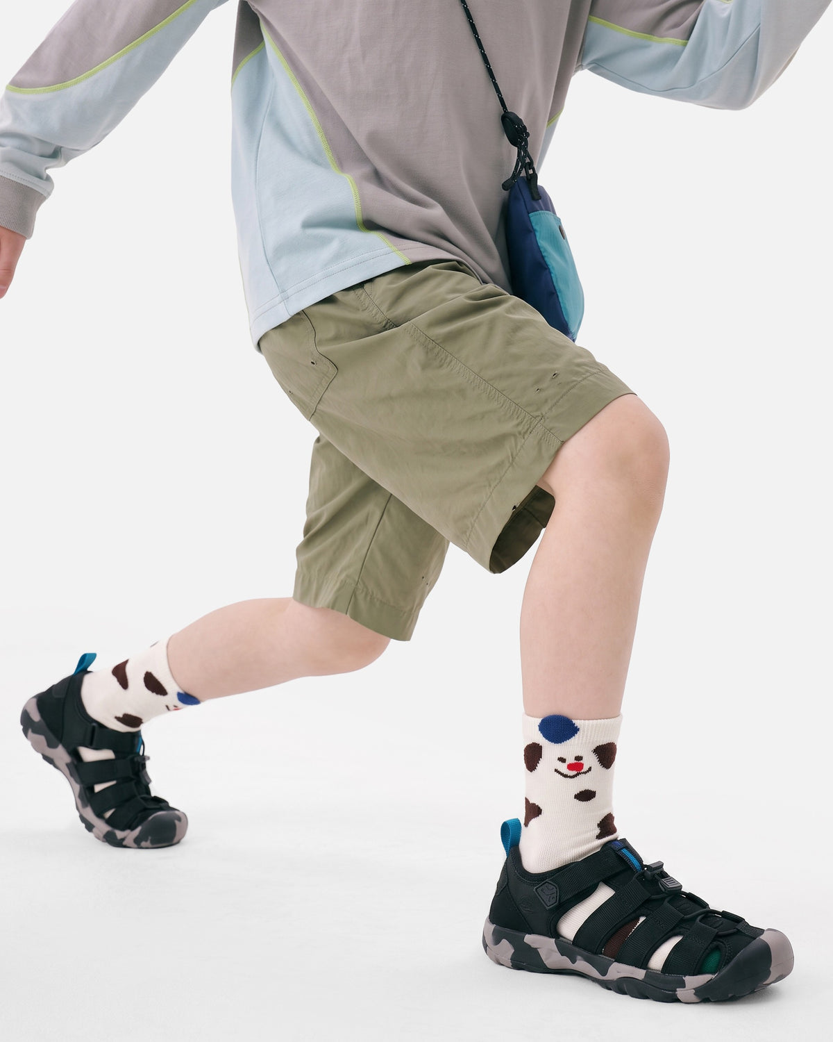 5 Pack Kids 3D Animal and Food Cotton Crew Socks