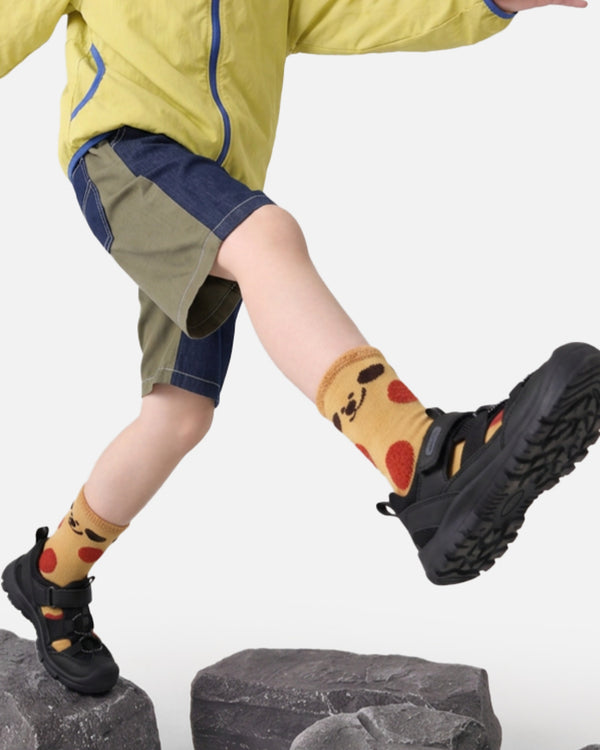5 Pack Kids 3D Animal and Food Cotton Crew Socks